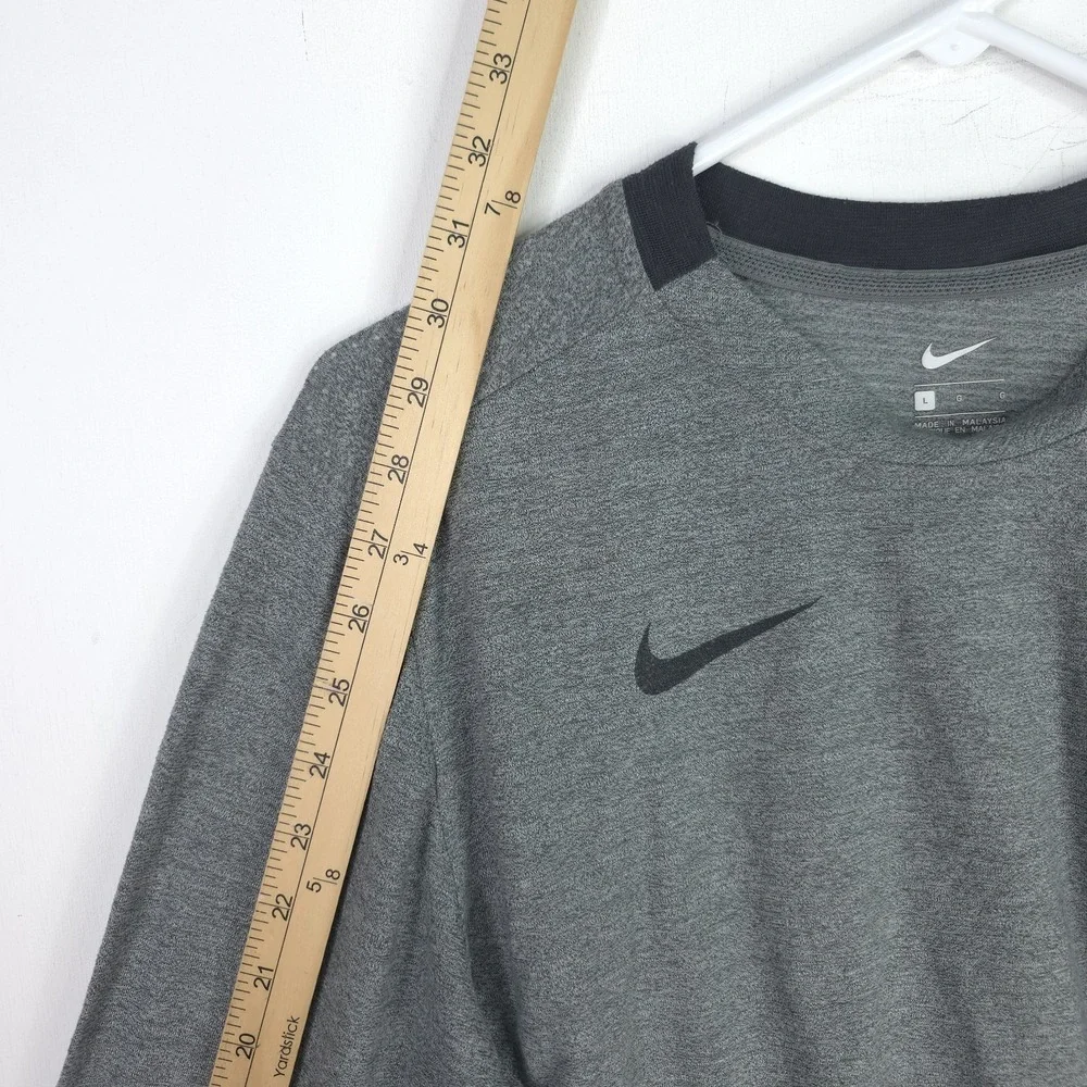 Nike Men's Large Team Training Long‎ Sleeve T-Shirt Two Tone Outdoor CI4546-026